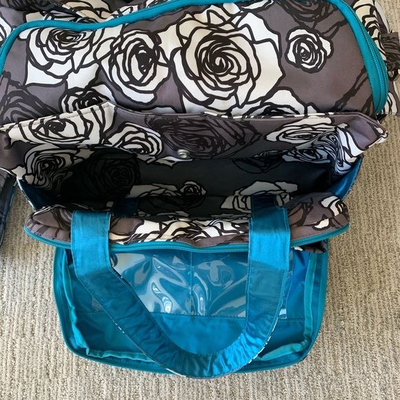 JuJuBe Bags Jujube Be Prepared Diaper Bag Charcoal Roses Poshmark